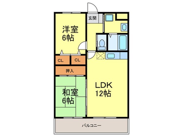 渡辺第２ビルの物件間取画像